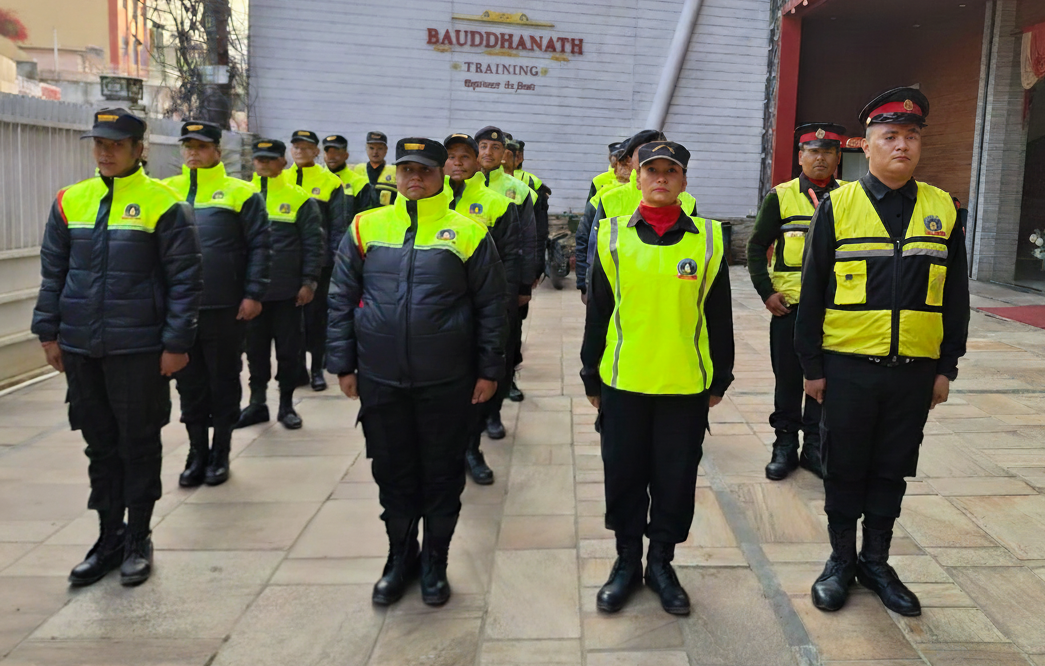 Professional security team